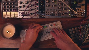 Teenage Engineering OP-1, Mutable Instruments Tides, and Guitar