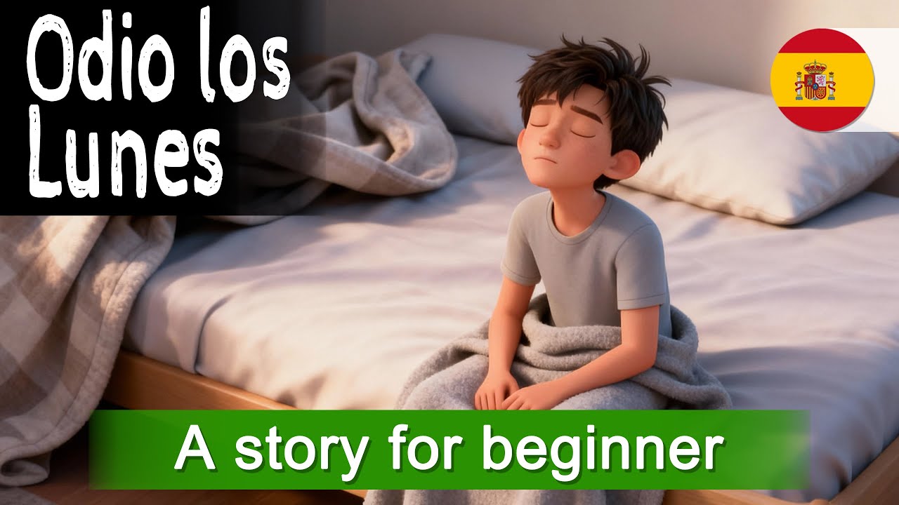 Learn Spanish with a simple story for beginner（A1-A2） - YouTube
