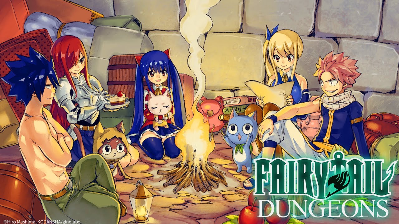 Fairy Tail Dungeons FULL GAME Gameplay Walkthrough Longplay