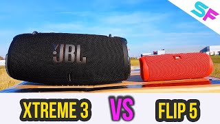 JBL Flip 5 vs JBL Xtreme 3 Extreme Bass Test