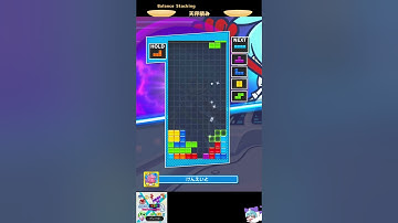 天秤積み（Balance Stacking）[初心者/初級者用・練習用] #テトリス #ぷよぷよテトリス2 #ぷよテト2  #Tetris