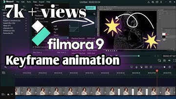 Video keyframe animation in filmora | Move object position in filmora | filmora tutorial
