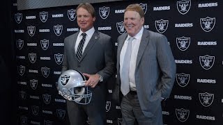 Highlights from raiders' jon gruden news conference