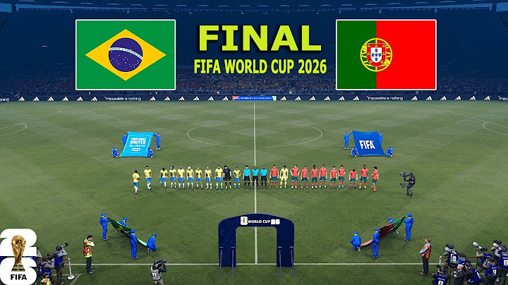 BRAZIL vs PORTUGAL - FINAL  | FIFA World Cup 2026 USA | Full Match All Goals | PES Gameplay