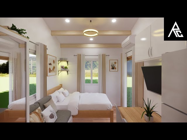 Minimalist Studio-Type Tiny House Design Idea (3x6 Meters Only) class=