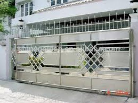  Desain  Pintu Pagar  Stanless Steel  YouTube