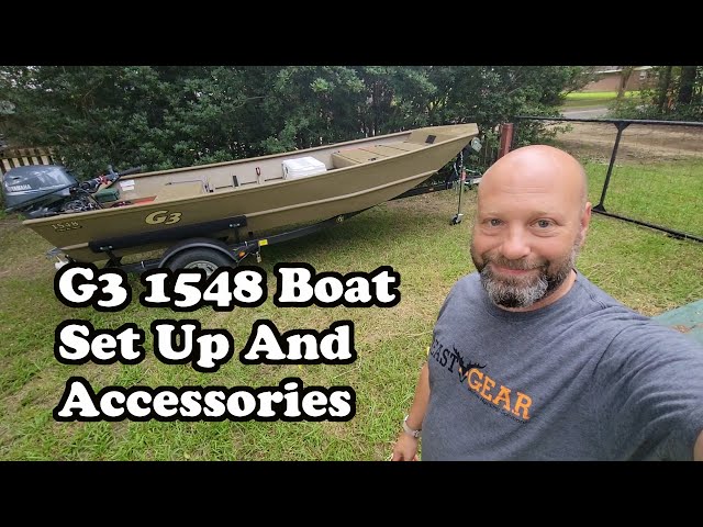 G3 1548 vbw Boat Set Up And Accessories 