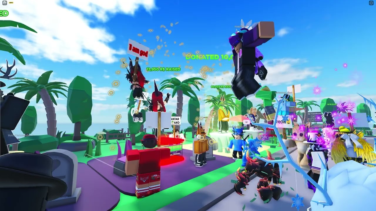 Which is your favourite feature in our new ROBLOX donation game? I
