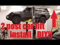 Installing a 2 Post Car Lift (Bendpak GrandPrix GP-7) DIY (Super Garage Video #4)