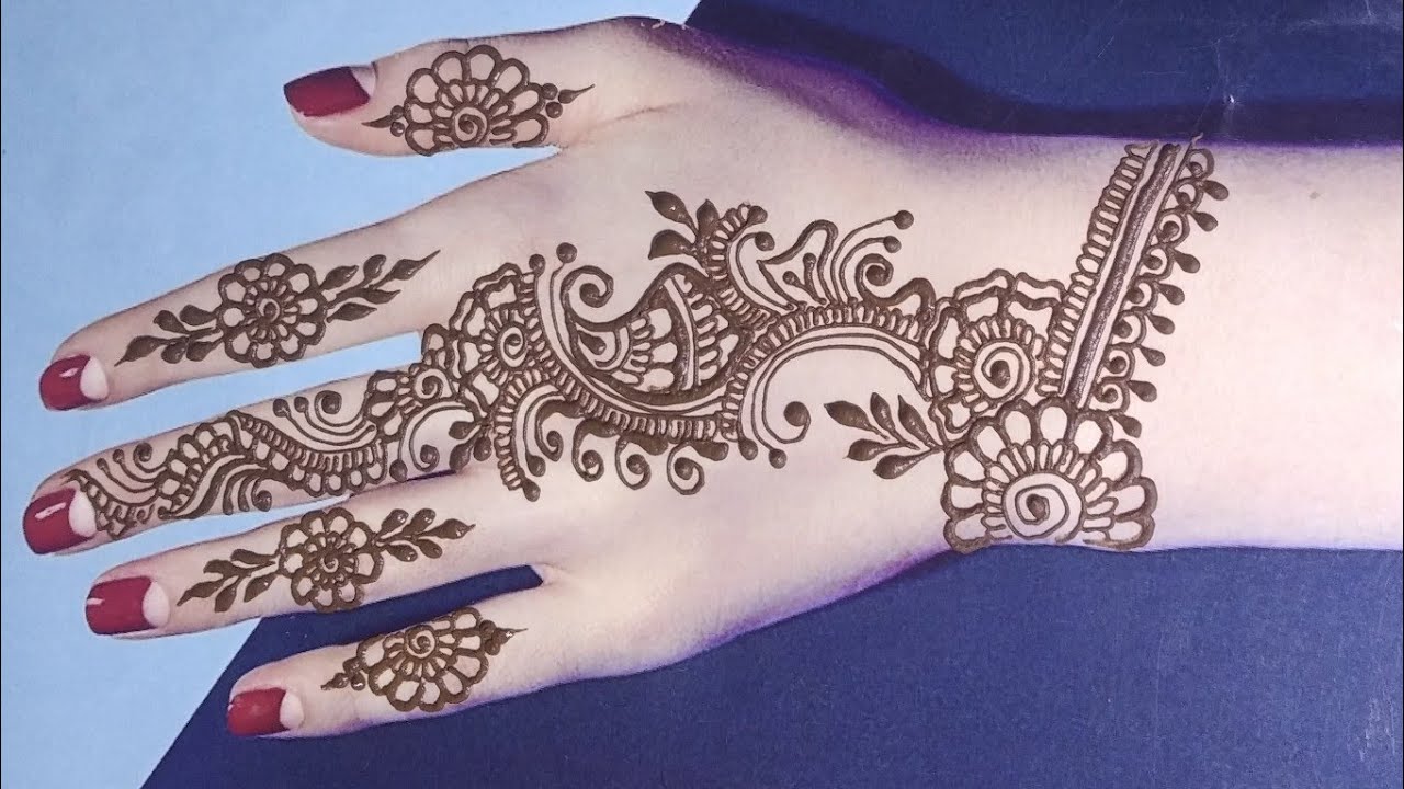 Mehndi Ki Dejain Photo Zoomphoto ~ Hatho Ki Arabic Henna Mehndi Design ...