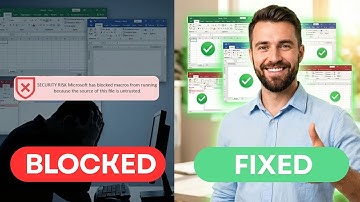 [FIXED] Security Concern - Microsoft Has Blocked Macros From Running (2026)