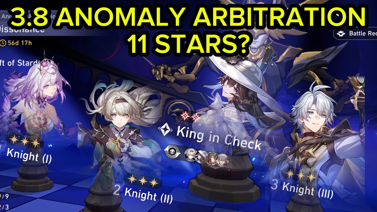 3.8 NEW Anomaly Arbitration 11 Stars | E0S1 Castorice, E1 Firefly x The Dahlia, E0S1 Phainon | HSR