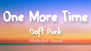 Daft Punk - One More Time (Lyrics) Resimi