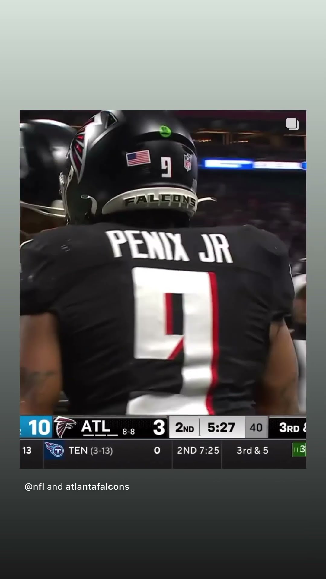 Out of the pocket #michaelpenixjr #atlantafalcons #panthers #td #football #omg #how #wow #NFL #howto