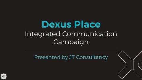 UTS Student Work: Integrated Communications Video Executions