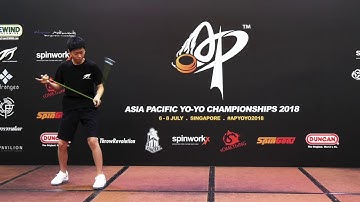 Kohei Nishimura (JP): 1A Division Finals  - Asia Pacific Yo-yo Championships 2018