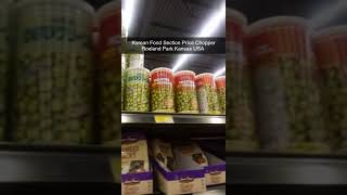 Korean Food Section / Roland Park Price Chopper / Roeland Park Kansas USA