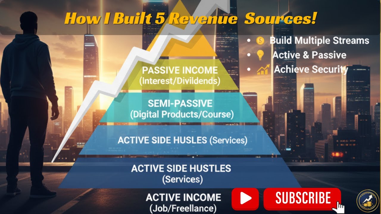 The Income Stack Pyramid The Income Stream Pyramid: How I Built 5 Revenue Sources - YouTube