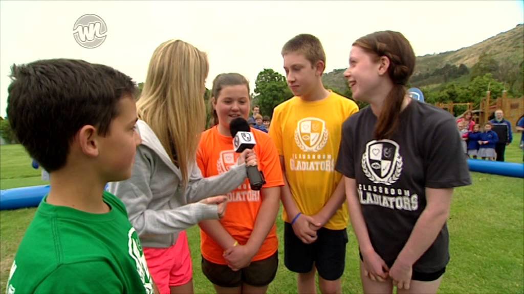 Classroom Gladiators Heathcote Valley Primary Gunge Plunge YouTube