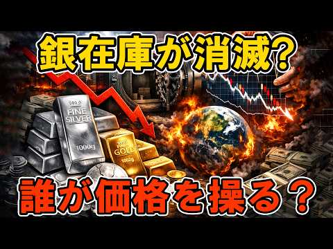 【衝撃】銀市場で異常事態！在庫枯渇と価格操作の真実とは？2026年世界経済の危機