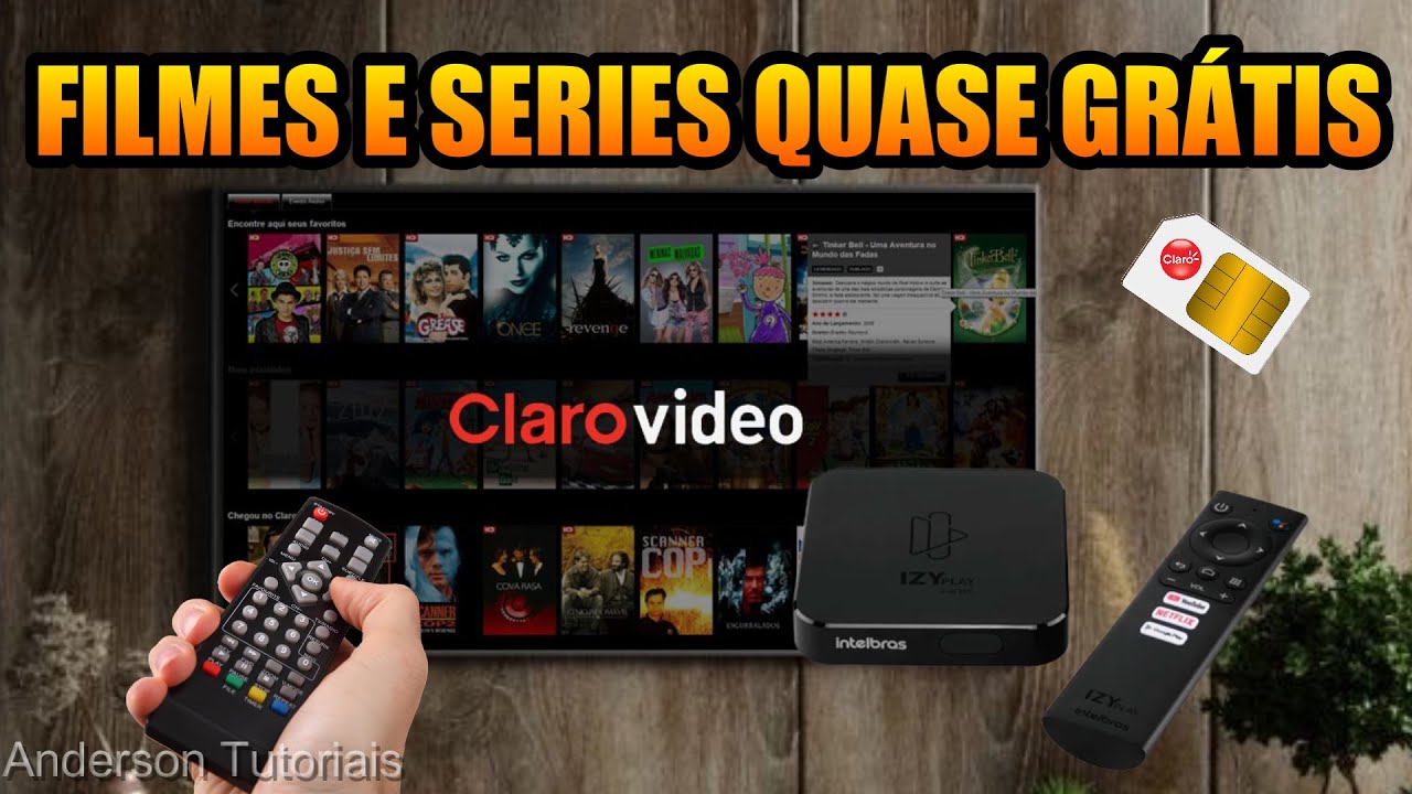 🔴Claro Videos  Filme e Series de Graça? Quase!!! Se Você Tem Chip Claro  Tem Acesso ao Claro Videos👍 