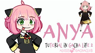 💞How to make ANYA (Spy x Family) in Gacha Life 2💞 #gl2 #spyxfamily #trendingvideo