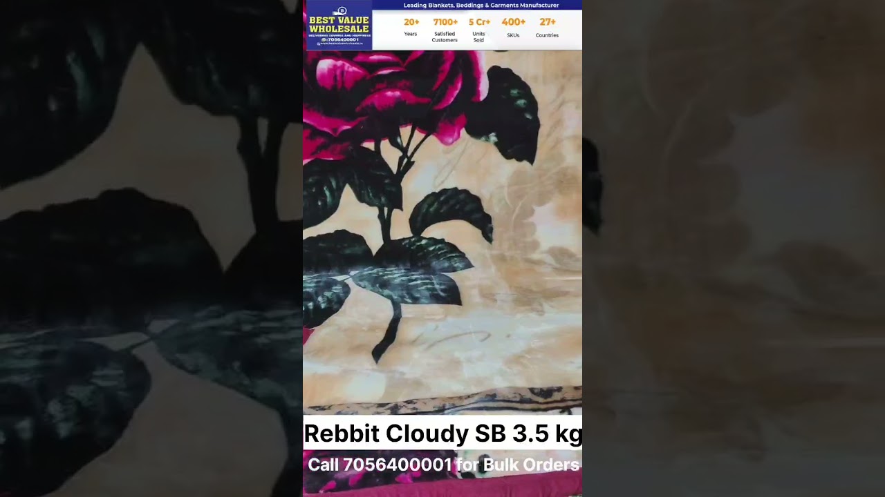 Luxurious Cloudy Blankets At Affordable Price