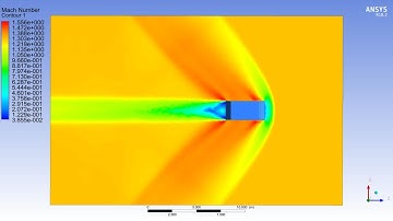 ✅💯✅ Ansys Fluent Project # 3 : CFD Analysis of a Wedge | Transient State | Supersonic Flow