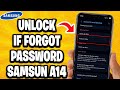 How To Unlock Samsung Phone Forgot Password A14