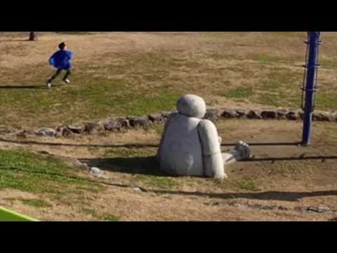 ディズニー ベイマックスが公園に!? Disny Big Hero6