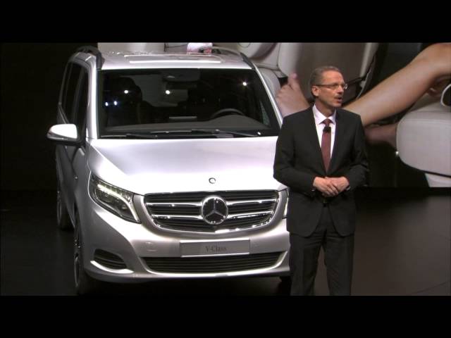 All-new Mercedes V-Class unveiled 