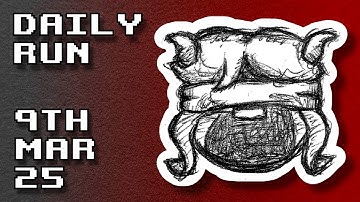 The Binding of Isaac | Daily Run 9th Mar 2025 (Rank: 31)