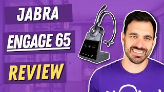 Jabra Engage 65 Review: One Headset for Both PC & Deskphone! screenshot 3