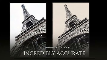 Photographic Jacquard  with Pointcarre