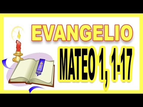 ✴️ EVANGELIO según S. MATEO 1, 1-17 📌 PADRE GUILLERMO SERRA 【 Genealogía de JESUCRISTO 】17 DICIEMBRE