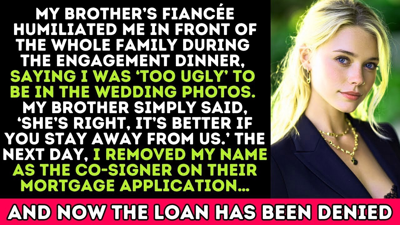 My brother’s fiancée humiliated me publicly, When I Sought His Help He Said 'Stay Away From Us'