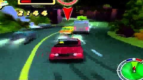 The Simpsons: Hit & Run (PC) walkthrough - Full Metal Jackass speed, car, justin, bieber,song,music