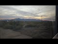 amtrak sunset limited time lapse sunset 4k samsung s23