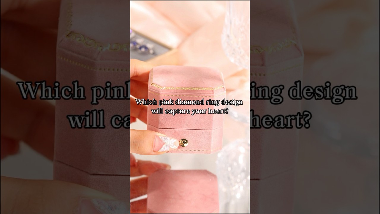 Which pink diamond ring design will capture your heart?