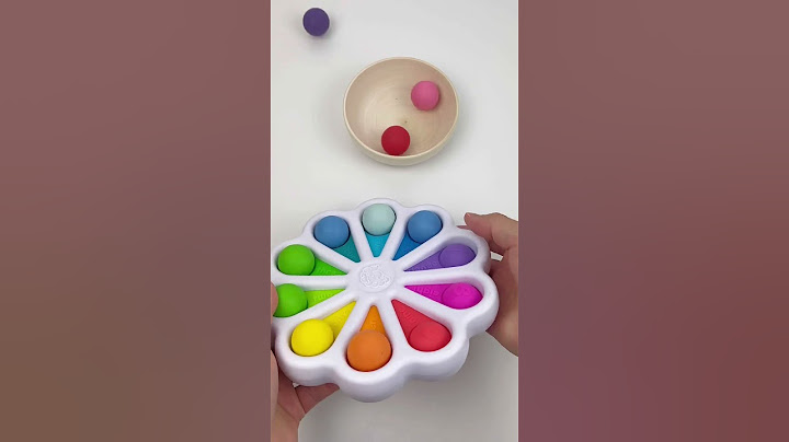 Pop it Color Balls