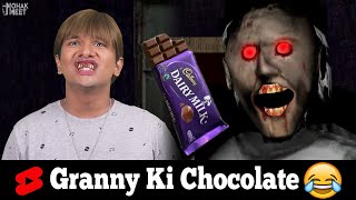 Granny Ki Chocolate Kisne Khai? 😂 HORROR GAME GRANNY 2 : GRANNY COMEDY || MOHAK MEET #Shorts