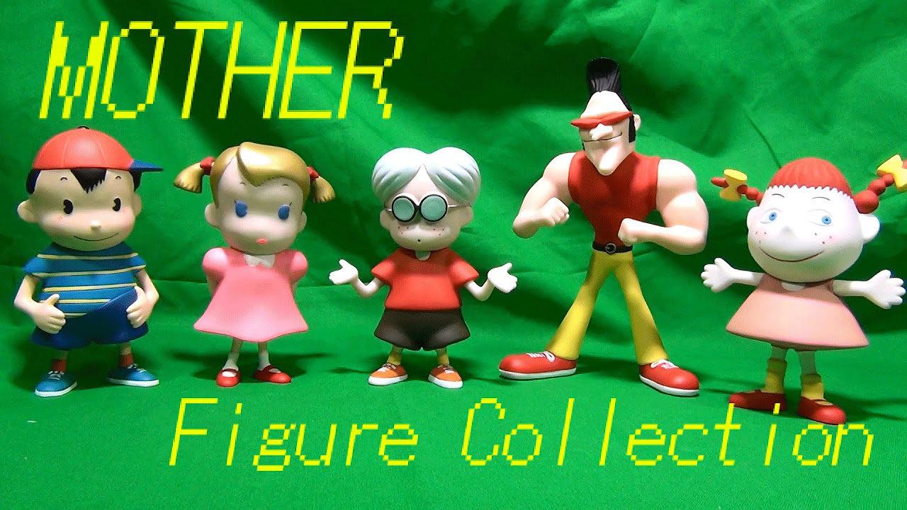 MOTHER フィギュアコレクション 5種 マザーフィギュアコレクション 5種類 - YouTube