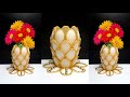 Ide Kreatif Vas Bunga dari Sendok Plastik ! Plastic spoon craft ideas | Plastic spoon flower vase