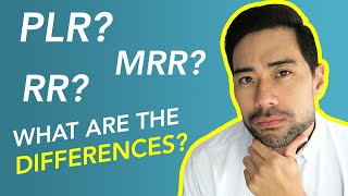 In this video, i go in-depth on the subject of differences between
plr, mrr, rr, and personal use rights private label resell bu...
