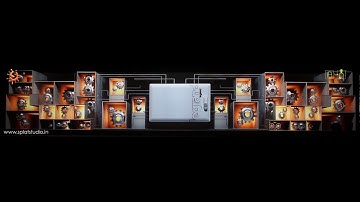 Legrand Ekinox³ Launch 3D Set Projection Mapping, Singapore