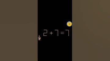 Move only 2 sticks to make equation correct | Matchstick Puzzle 2+7=7