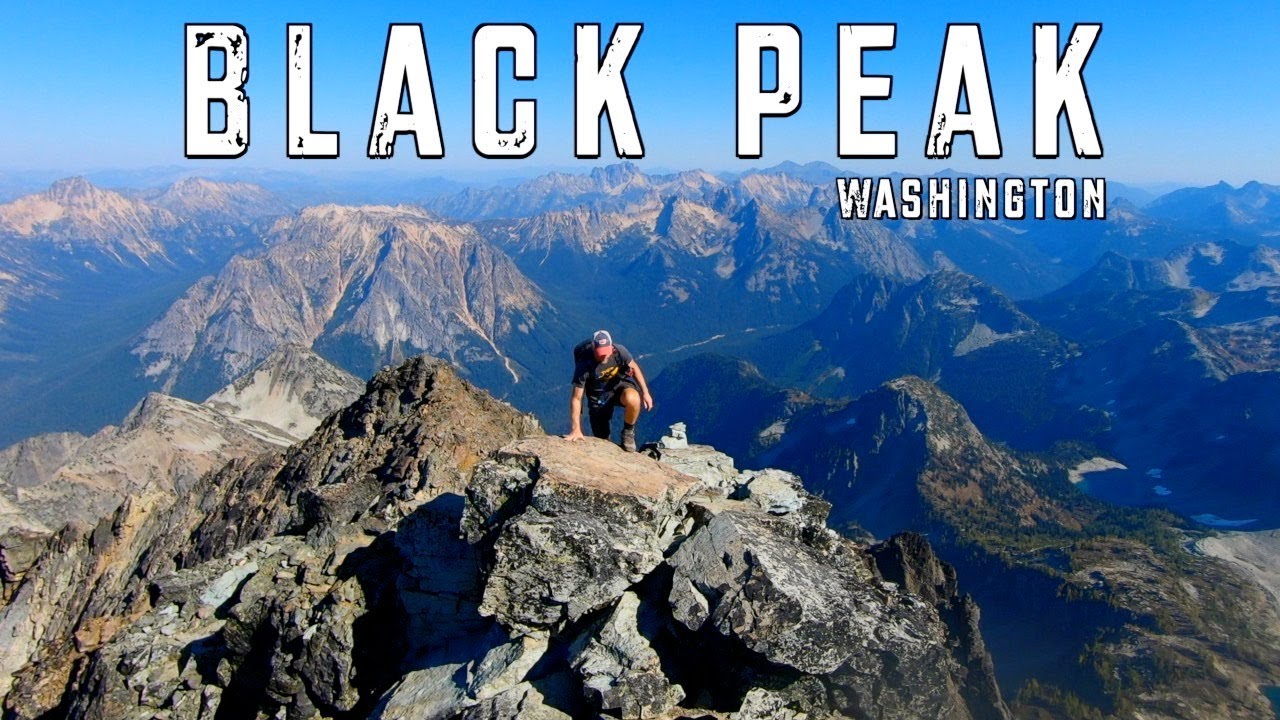 SUMMITING BLACK PEAK IN WASHINGTON'S NORTH CASCADES - BLACK PEAK VIA MAPLE PASS TRAILHEAD
