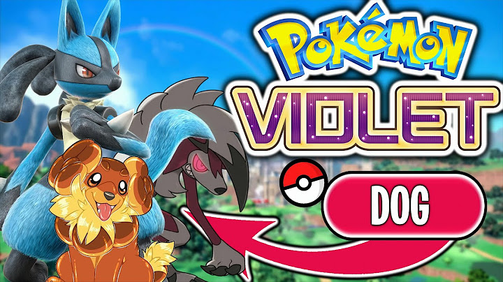 Can you beat Pokémon Scarlet and Violet using ONLY DOG POKEMON?