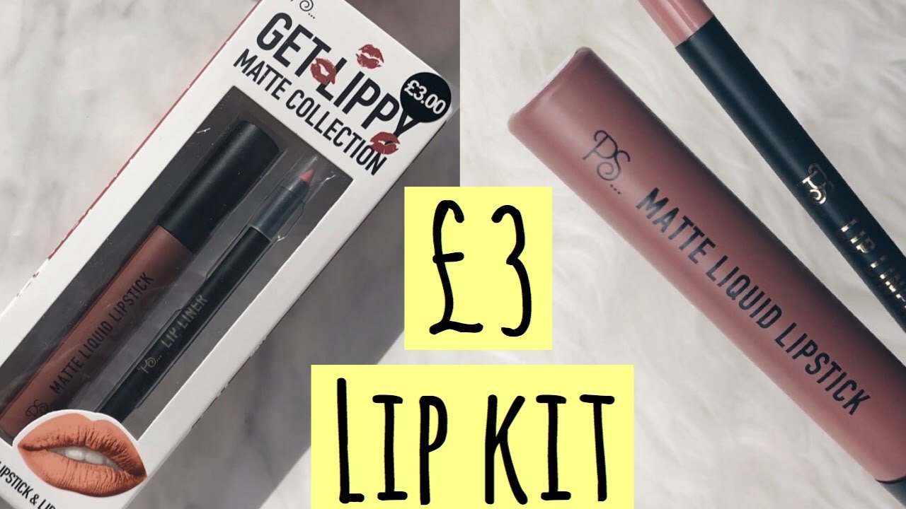PRIMARK £3 LIP KIT 👍🏼 or 👎🏼 YouTube