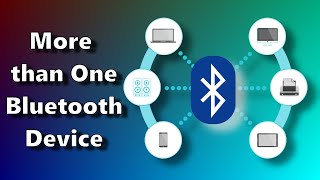 how to connect multiple bluetooth speakers to a computer: play audio to all of them simultaneously